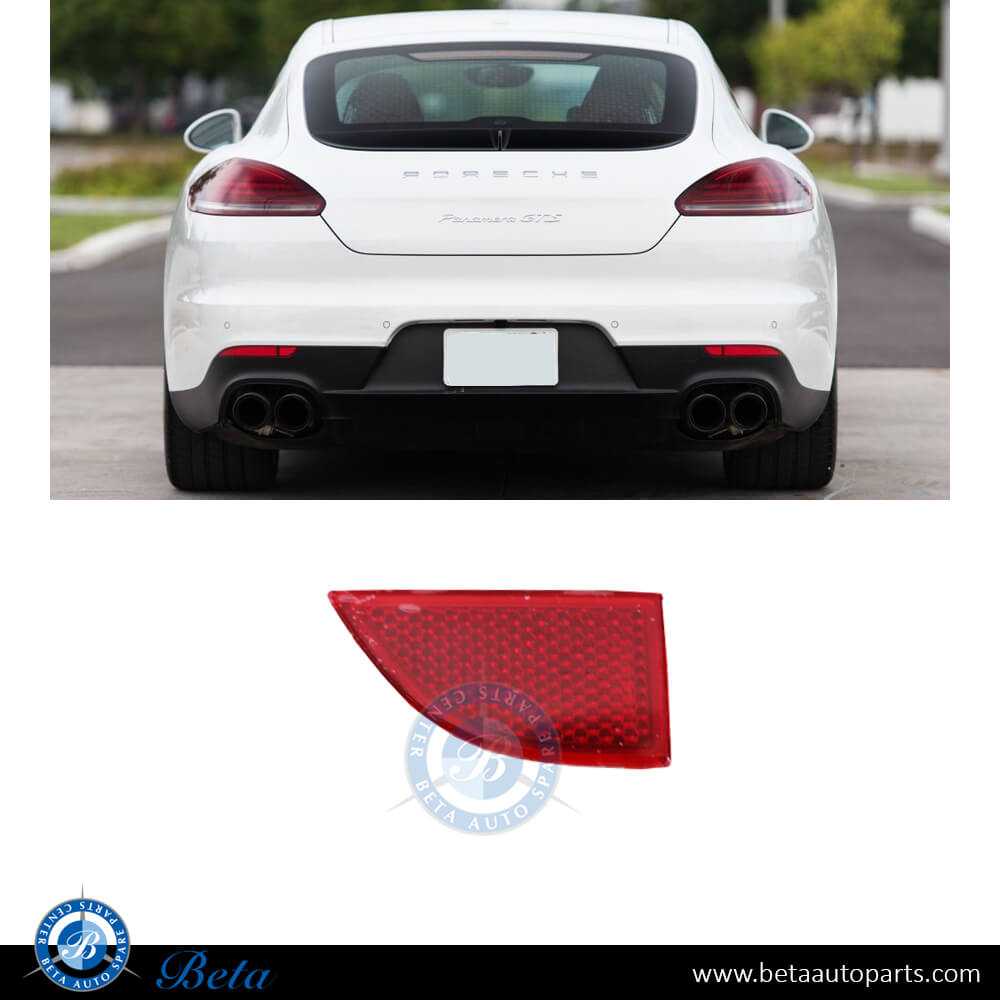 Right Side Rear Bumper Reflector Small for Porsche Panamera 2014-2016 models, Part Number 97063149001 Right Side Rear Bumper Reflector Small for Porsche Panamera 2014-2016 models, Part Number 97063149001